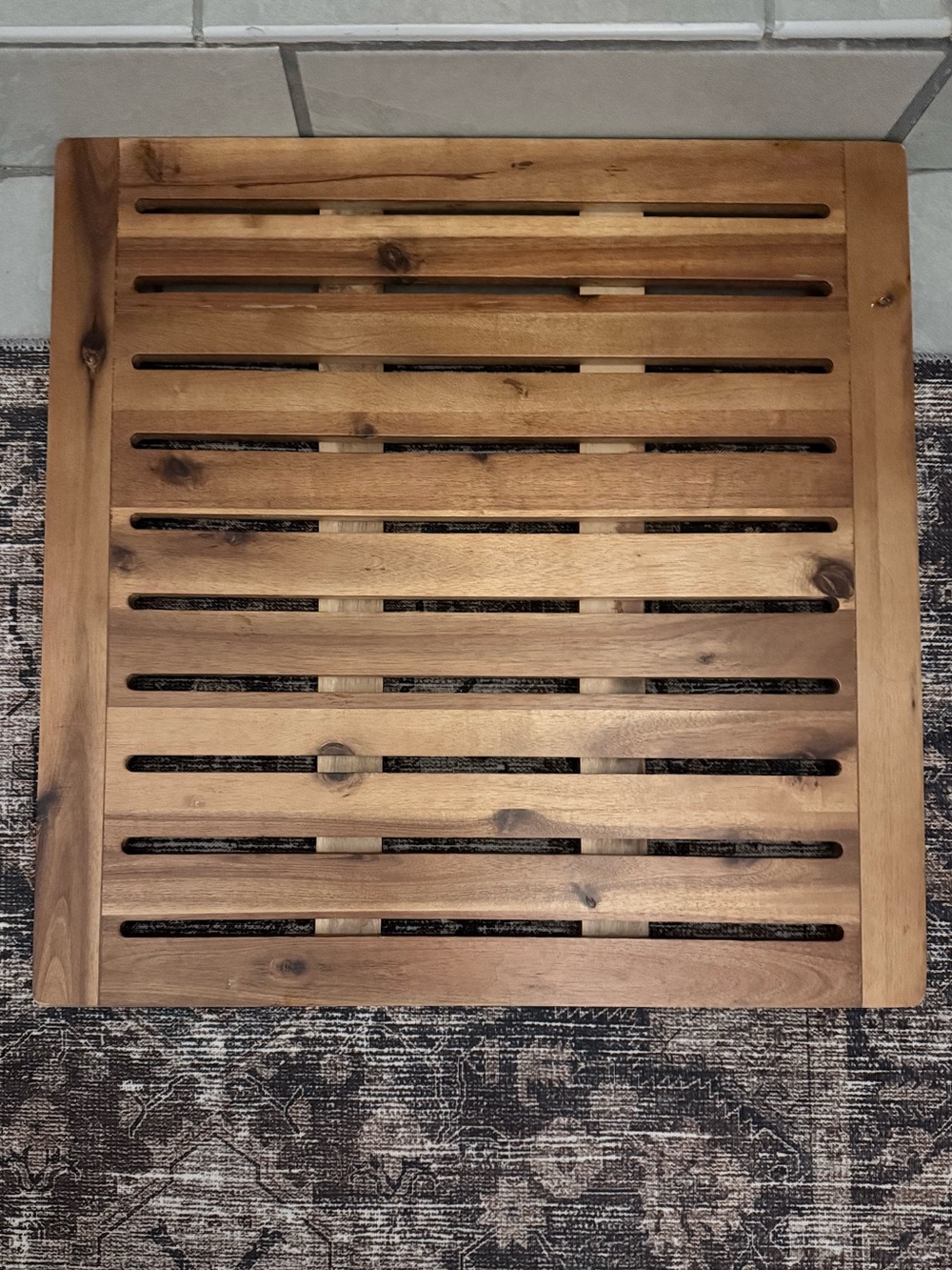 Acacia Wood Shower Mat